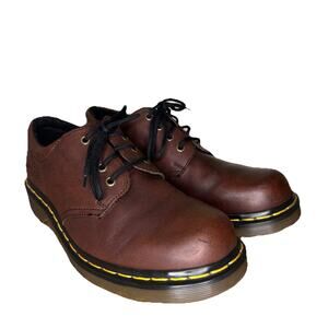 Vintage Doc Martens 4 eye Oxford Brown Shoes Men’s 9 UK 8 NP11D Made In England
